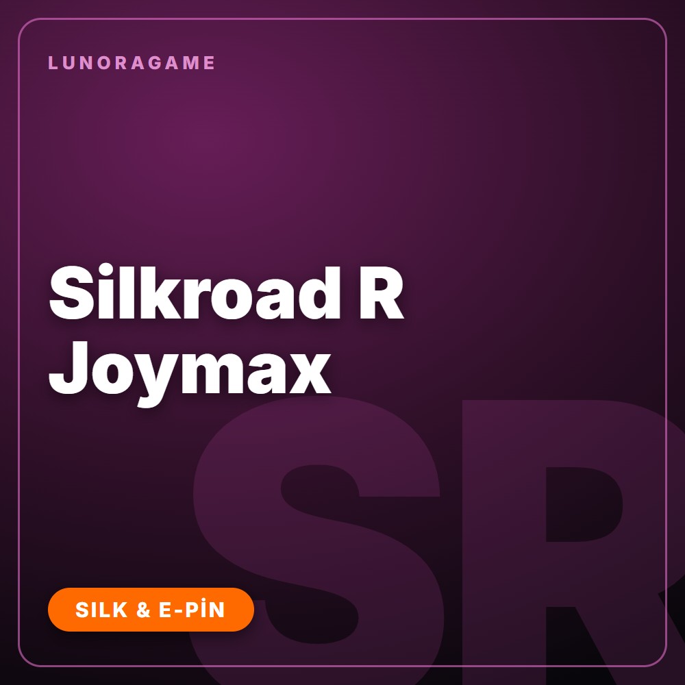 Silkroad R Joymax E-Pin