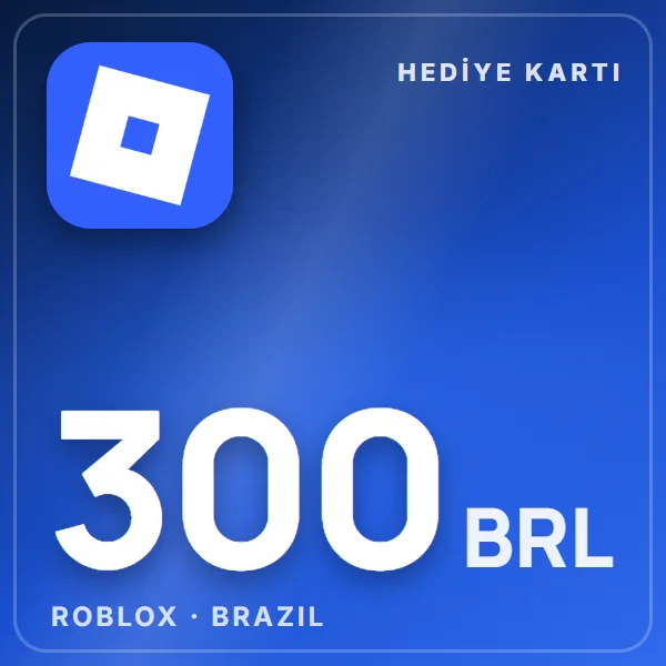 Roblox Brazil 300 BRL görseli