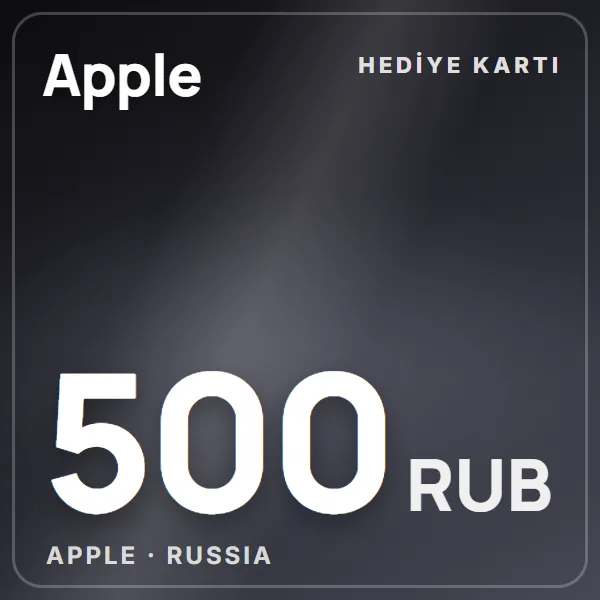 Apple Russia 500 RUB görseli