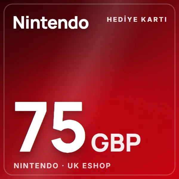 Nintendo UK eShop 75 GBP görseli