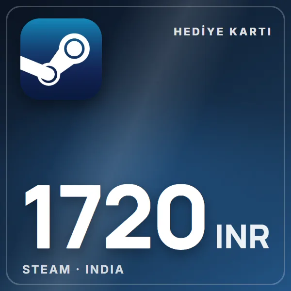 Steam India 1720 INR görseli