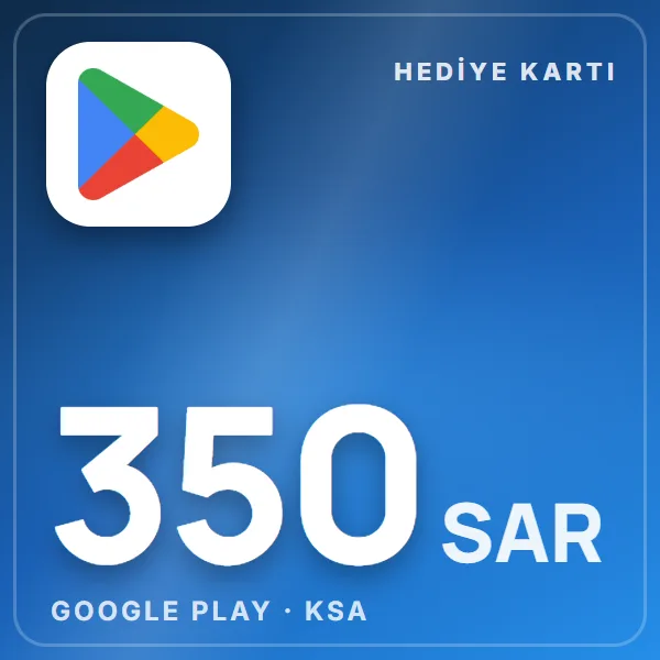Google Play KSA 350 SAR görseli