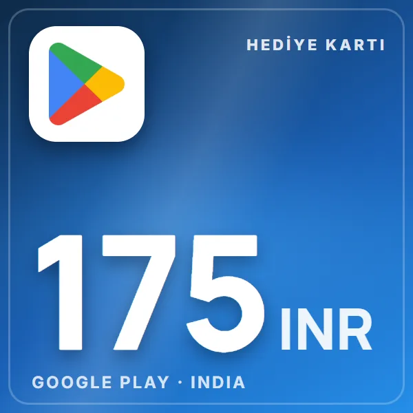 Google Play India 175 INR görseli