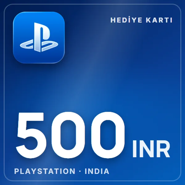 PSN Card India 500 INR görseli