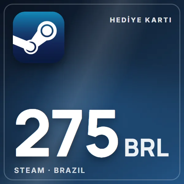Steam Brazil 275 BRL görseli