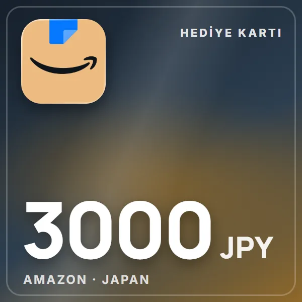 Amazon Japan 3000 JPY görseli