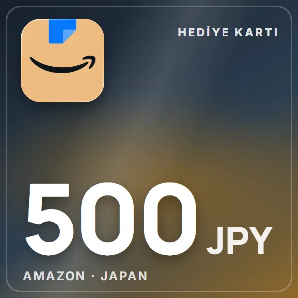 Amazon Japan 500 JPY görseli
