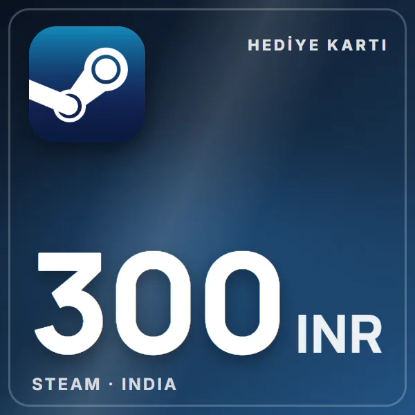 Steam India 300 INR görseli