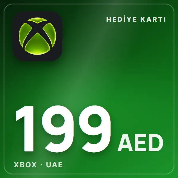 Xbox UAE 199 AED görseli