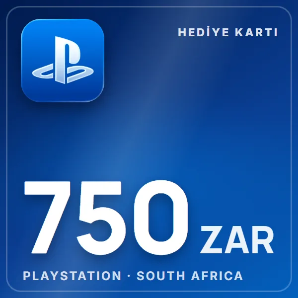 PSN Card South Africa 750 ZAR görseli
