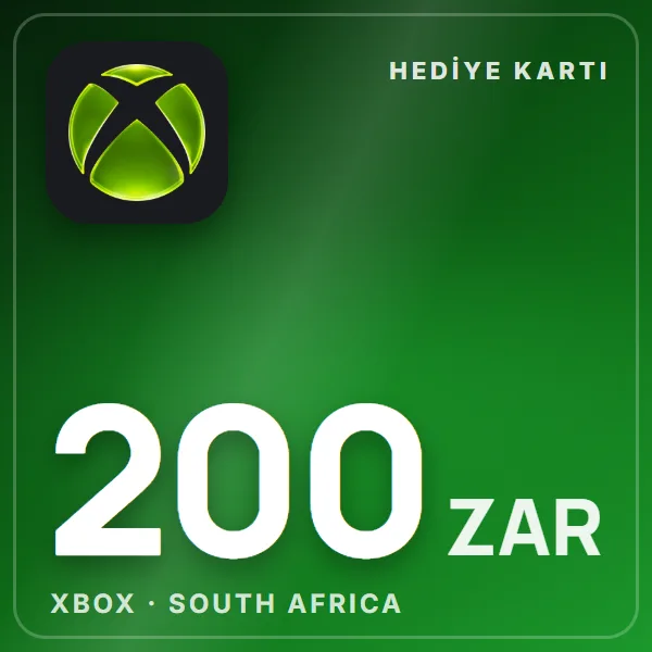 Xbox South Africa 200 ZAR görseli