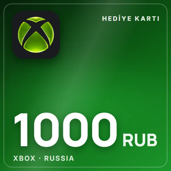 Xbox Russia 1000 RUB görseli