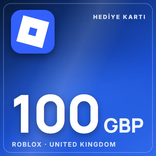 Roblox United Kingdom 100 GBP görseli