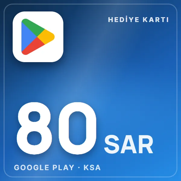 Google Play KSA 80 SAR görseli