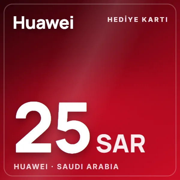 HUAWEI Saudi Arabia 25 SAR görseli
