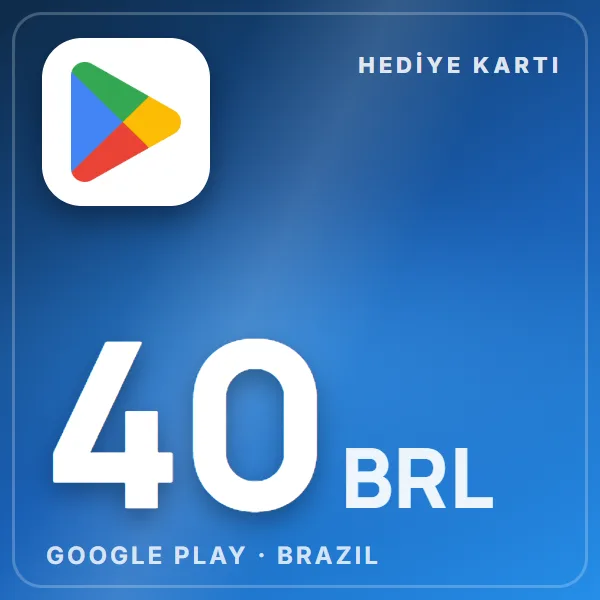 Google Play Brazil 40 BRL görseli