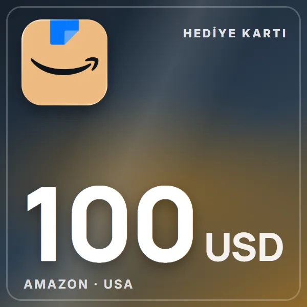 Amazon USA 100 USD görseli