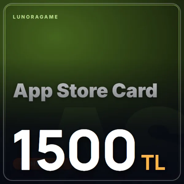 1500 TL App Store Card görseli