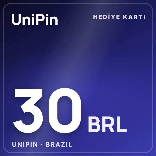 Unipin Brazil 30 BRL görseli