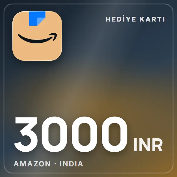 Amazon India 3000 INR görseli