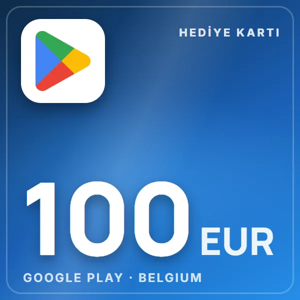 Google Play Belgium 100 EUR görseli