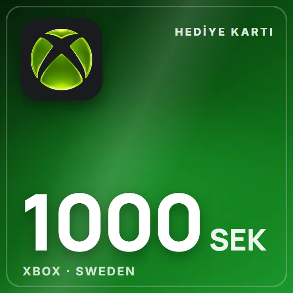 Xbox Sweden 1000 SEK görseli