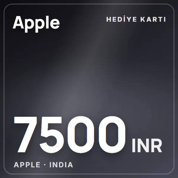 Apple India 7500 INR görseli