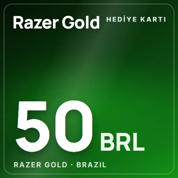 Razer Gold Brazil 50 BRL görseli