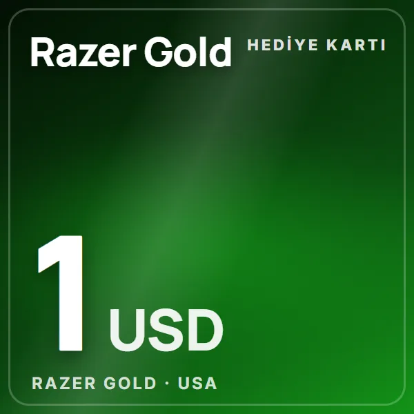 Razer Gold USA 1 USD görseli