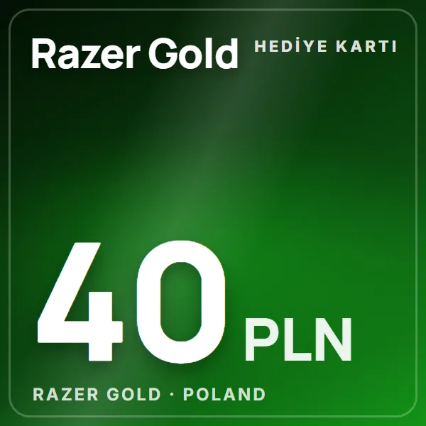 Razer Gold Poland 40 PLN görseli