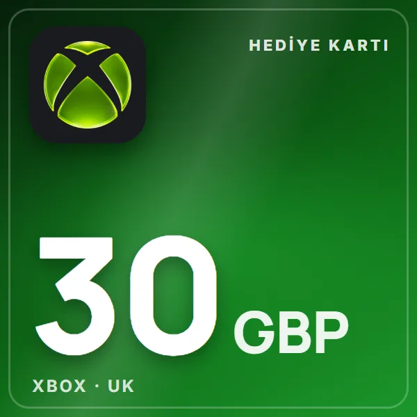Xbox UK 30 GBP görseli