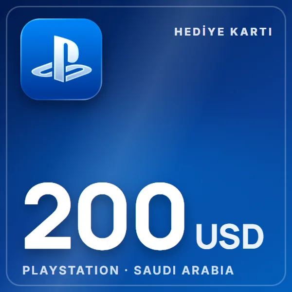 PSN Card Saudi Arabia 200 USD görseli