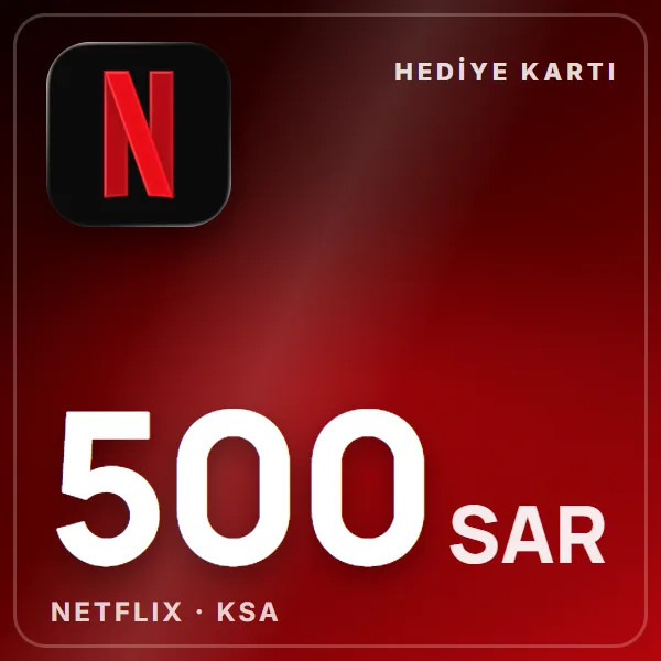 Netflix KSA 500 SAR görseli