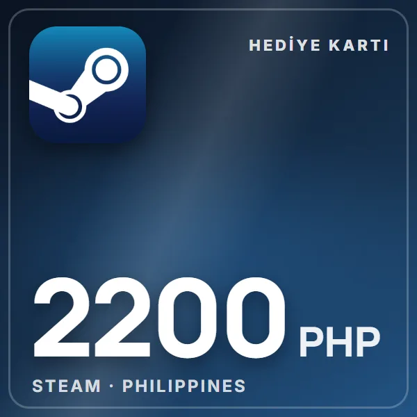 Steam Philippines 2200 PHP görseli