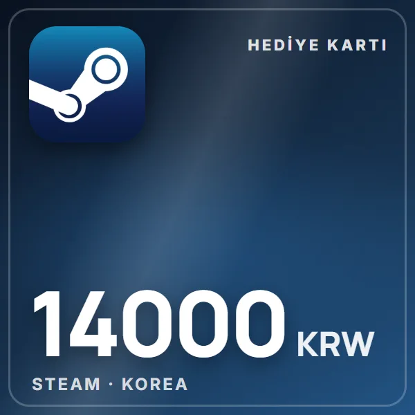 Steam Korea 14000 KRW görseli