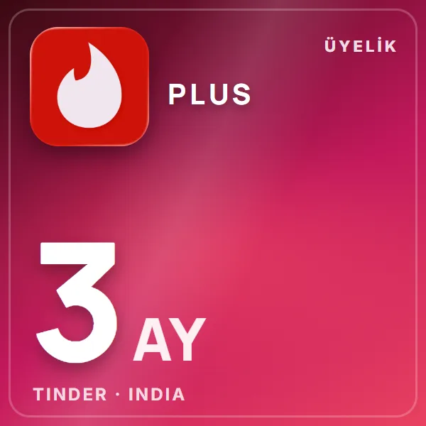 Tinder India Plus 3 Month görseli