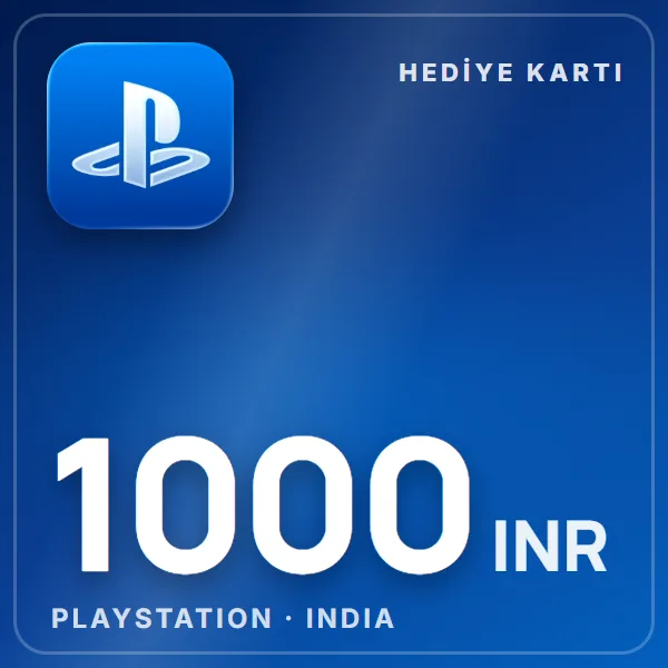 PSN Card India 1000 INR görseli