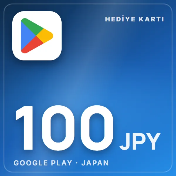 Google Play Japan 100 JPY görseli