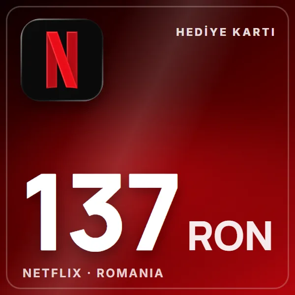 Netflix Romania 137 RON görseli
