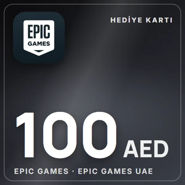 Epic Games UAE 100 AED görseli