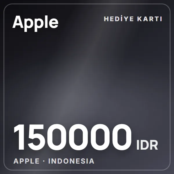 Apple Indonesia 150000 IDR görseli
