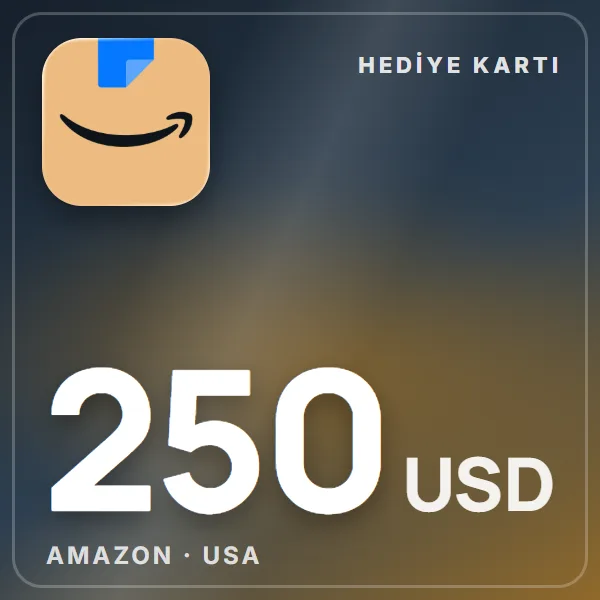 Amazon USA 250 USD görseli