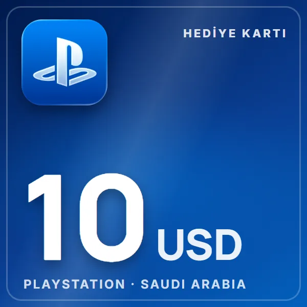 PSN Card Saudi Arabia 10 USD görseli