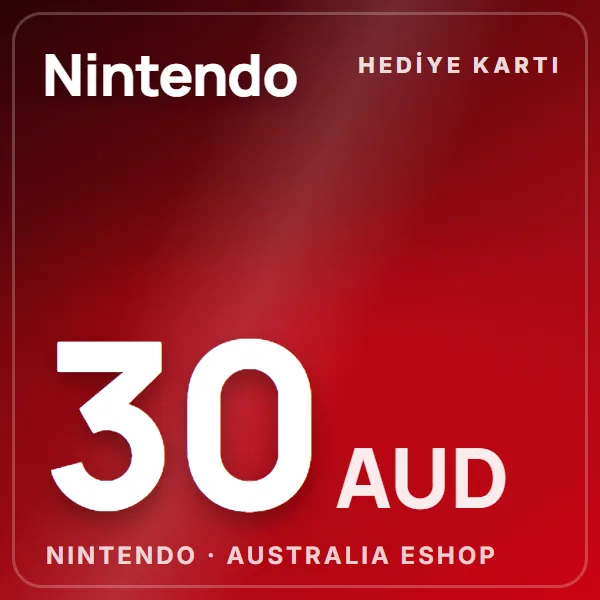 Nintendo Australia eShop 30 AUD görseli