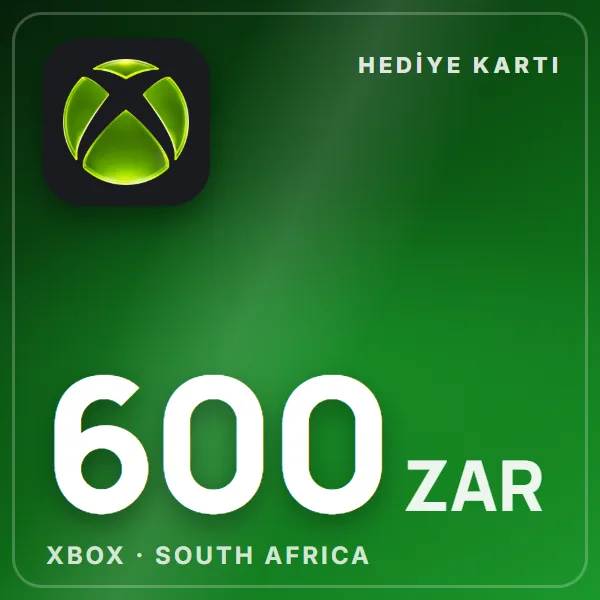 Xbox South Africa 600 ZAR görseli