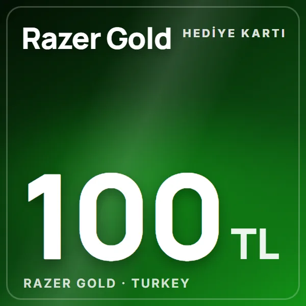 Razer Gold Turkey 100 TL görseli