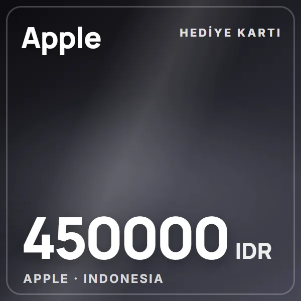 Apple Indonesia 450000 IDR görseli