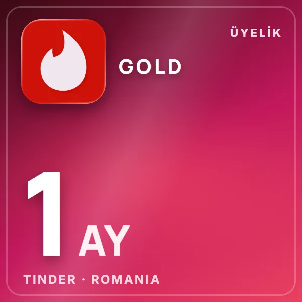 Tinder Romania Gold 1 Month görseli