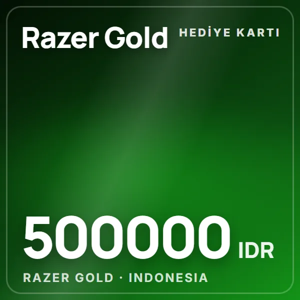 Razer Gold Indonesia 500000 IDR görseli