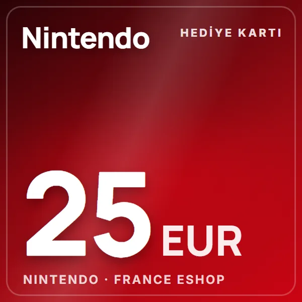 Nintendo France eShop 25 EUR görseli